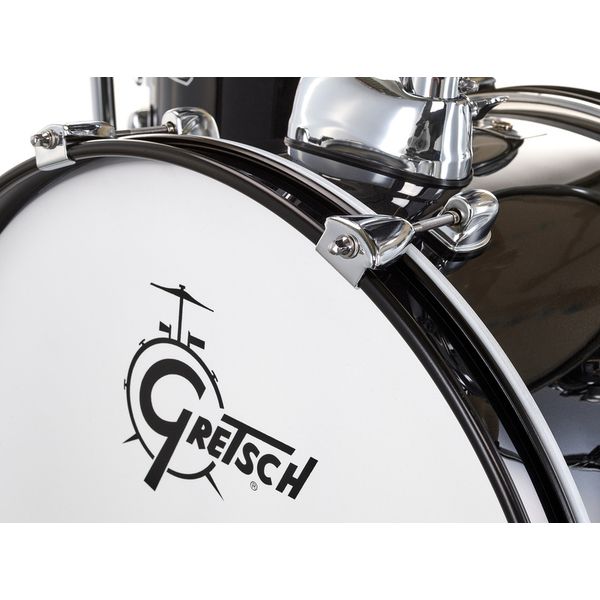 Hardware des Gretsch Renegade RGE625BM mit Beckenständer und Hi-Hat-Maschine