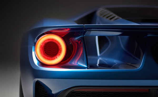 Der neue Ford GT Rücklichter