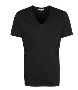 Sami Slimani schwarzes v shirt