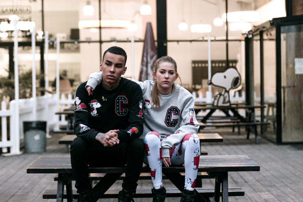 Gang Patch Sweat Black  Man: Gang Patch 82,90 €  Sweat Grey 82,90 € Woman: Snoopy House  leggings 54,90 €