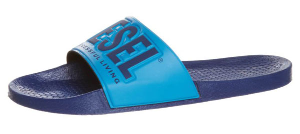 Diesel Badesandale - twilight blue - 29,95 €