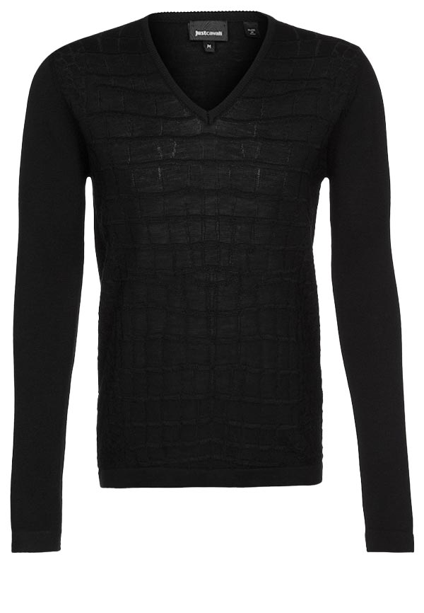 Just Cavalli Strickpullover schwarz