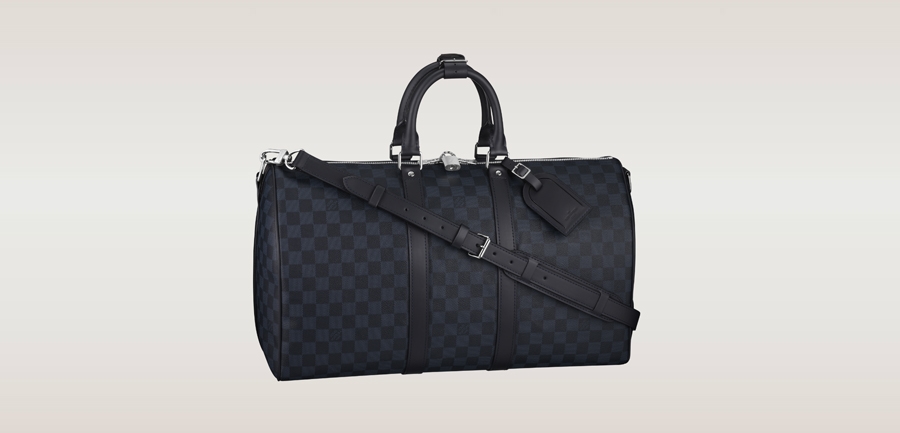 Damier Cobalt Keepall-45-mit-Schulterriemen-louis-vuitton-kollektion