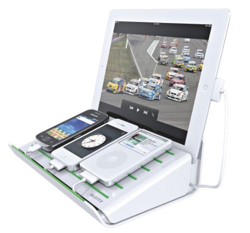 Leitz 62640001 Multi-Ladestation Complete für Mobilgeräte weiß