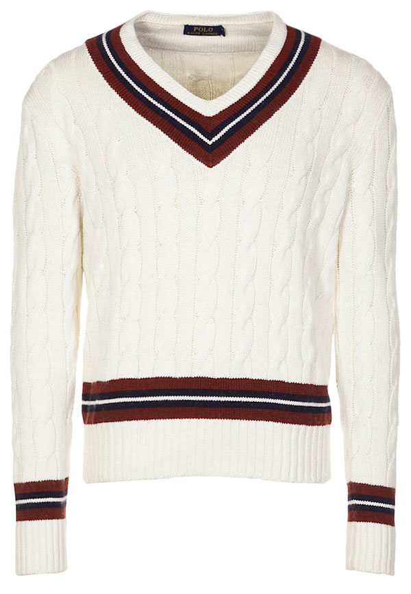 Polo Ralph Lauren Strickpullover - cream/navy/wine 