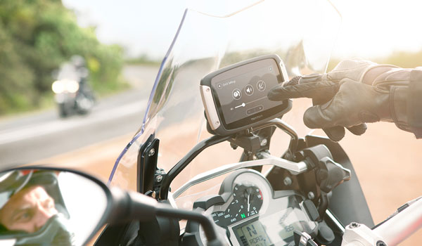 TomTom Rider Bedienung auch mit Motorradhandschuhen