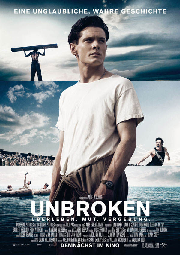 UNBROKEN ist aktuell für 3 Oskars nominiert: Beste Kamera, Bester Ton und Bester Tonschnitt