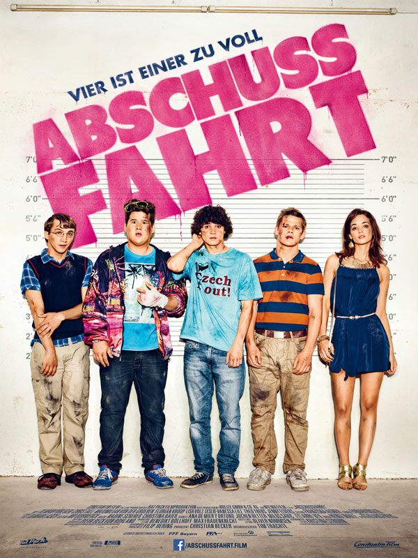abschlussfahrt-kinoposter Teenies lassen auf der Klassenfahrt nach Prag die Sau raus.