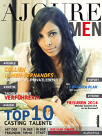 Ajouré Cover Monat April 2014 - Collien Fernandes