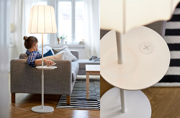 IKEA stellt seine erste Möbelkollektion mit Aufladefunktion vor.