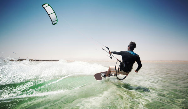 Kitesurfen Trendsport Sommer