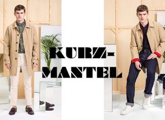 Der beige Kurzmantel im Casual und Business Look