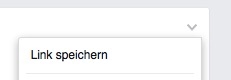 Facebook Link speichern