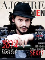 AJOURE Men Cover Monat Mai 2014 - Manuel Cortez