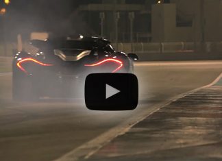 McLaren P1 auf dem Yas Marina Circuit in Abu Dhabi