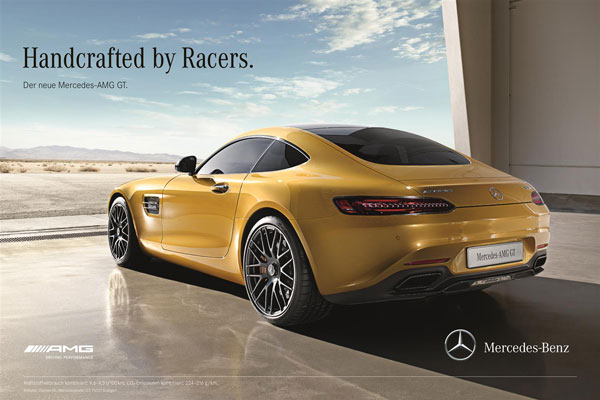 Mercedes-AMG GT Werbung