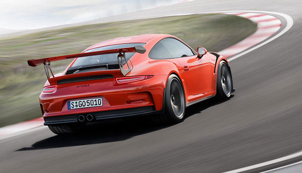 Porsche GT3 RS Heckansicht