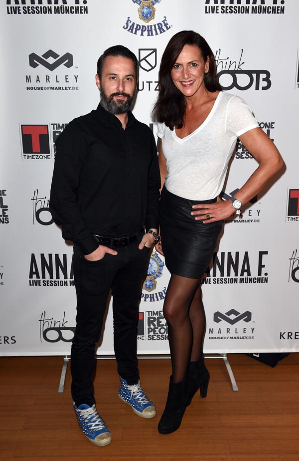 Tobias Bojko (CEO AJOURE´), Patrizia Schueler (Head of Entertainment Getty Images)