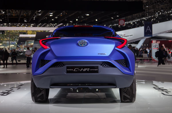 Toyota C-HR Rückansicht