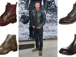 David Beckham macht's vor: Derbe Boots im Used-Look