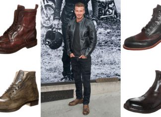 David Beckham macht's vor: Derbe Boots im Used-Look