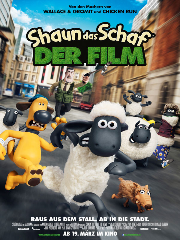 Die beliebte Comicserie Shaun - das Schaf jetzt auch als Kinofilm - absolut gelungen!